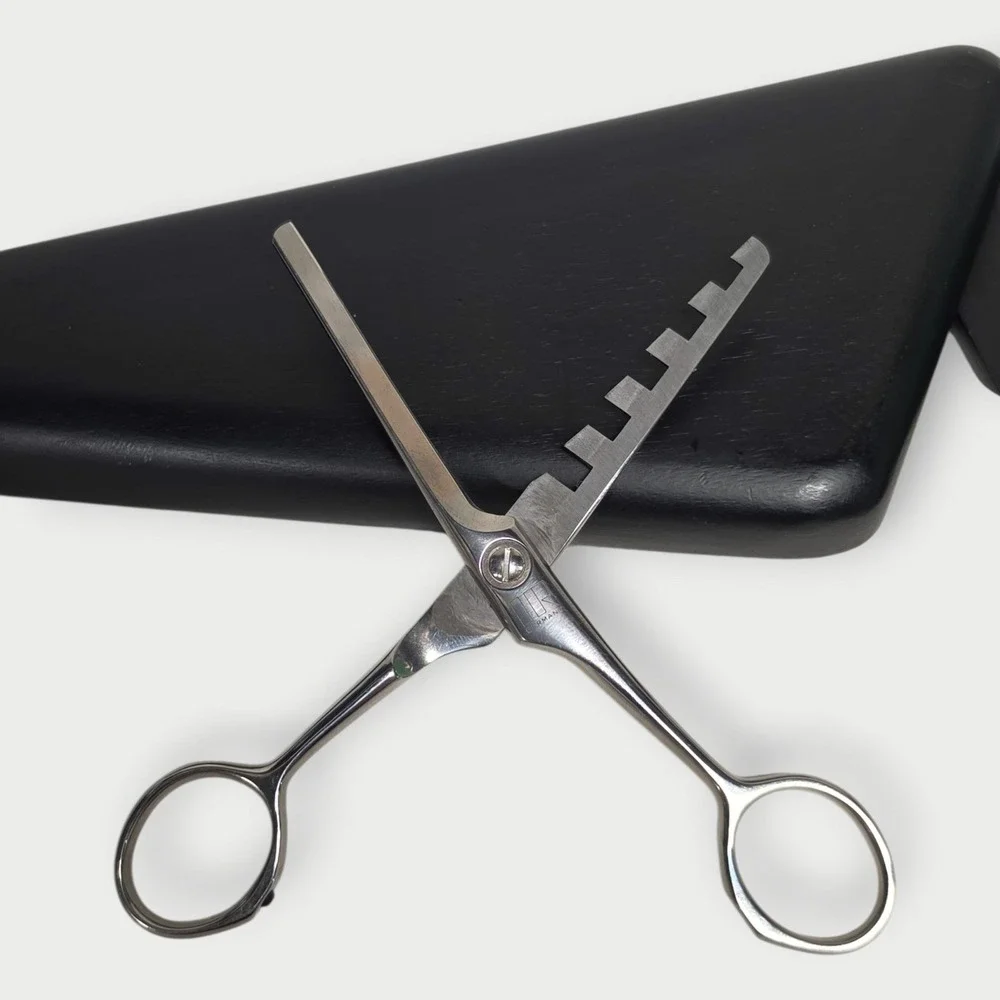 IR Germany 5 Tooth Texturizing Thinning Shears Scissors Case‎ chunking texture